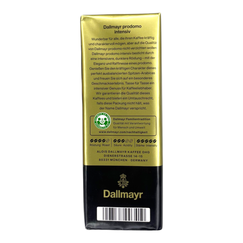 Кава мелена Dallmayr Prodomo Intense 500 г