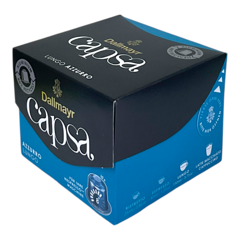 Кава в капсулах Dallmayr Lungo Azzurro 10 шт, 56 г