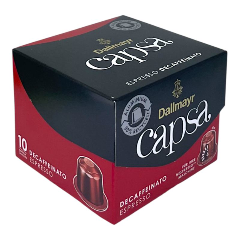 Кава в капсулах Dallmayr Espresso без кофеїну 10 шт, 56 г