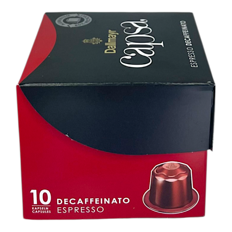 Кава в капсулах Dallmayr Espresso без кофеїну 10 шт, 56 г