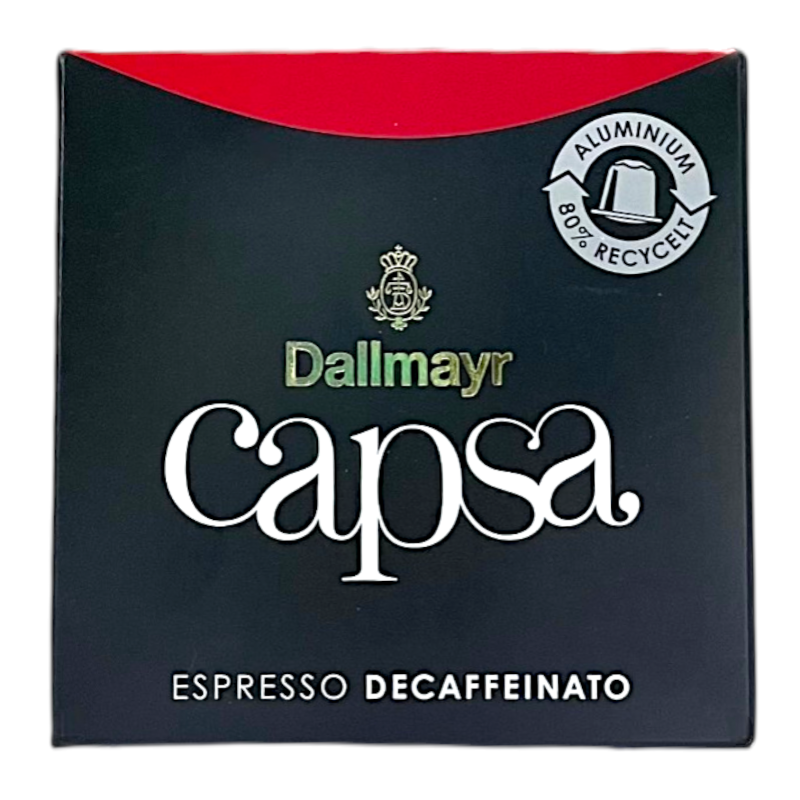 Кава в капсулах Dallmayr Espresso без кофеїну 10 шт, 56 г