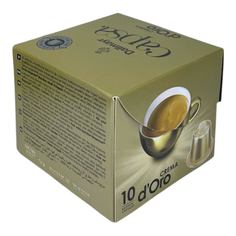 Кава в капсулах Dallmayr Crema d'Oro 10 шт, 56 г