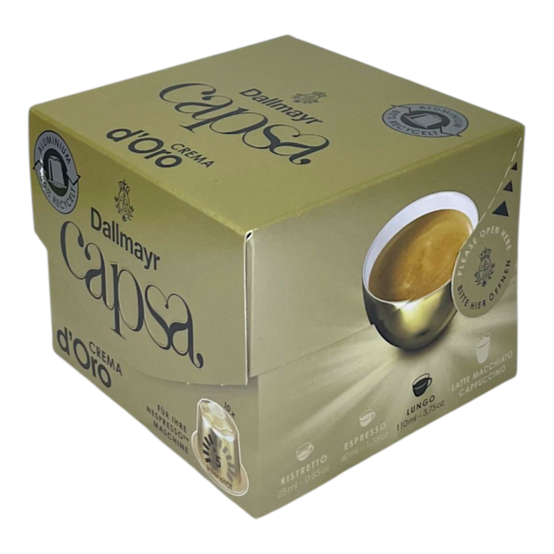 Кава в капсулах Dallmayr Crema d'Oro 10 шт, 56 г