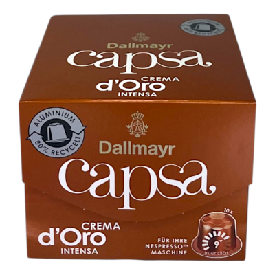 Кава в капсулах Dallmayr Crema d'Oro Intensa 10 шт, 56 г