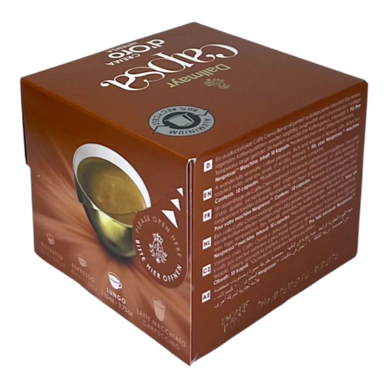 Кава в капсулах Dallmayr Crema d'Oro Intensa 10 шт, 56 г