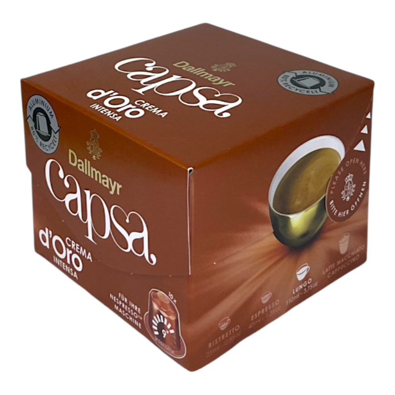 Кава в капсулах Dallmayr Crema d'Oro Intensa 10 шт, 56 г