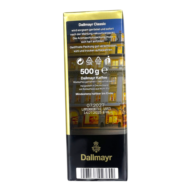 Кава мелена Dallmayr Classic 500 г