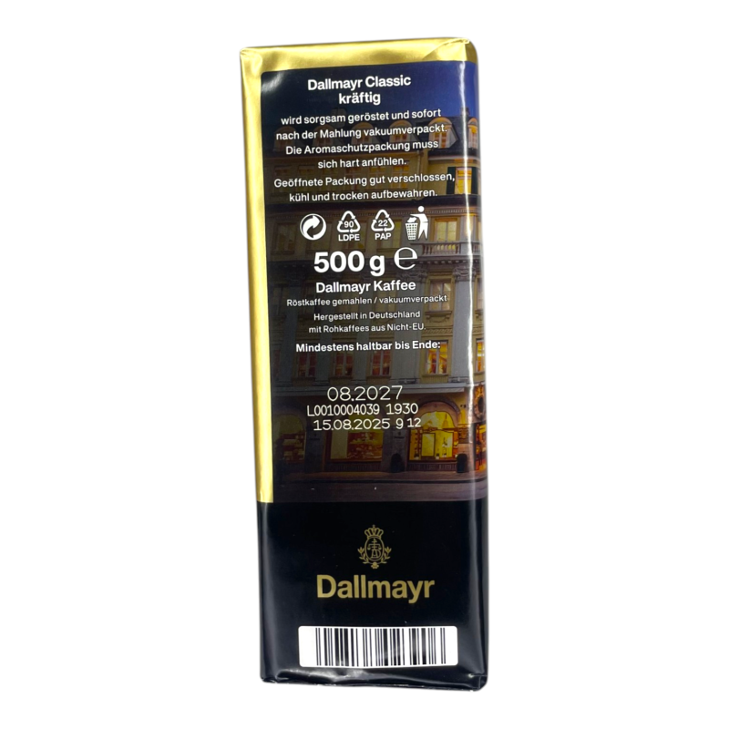 Кава мелена Dallmayr Classic Intense (Kraftig) 500 г