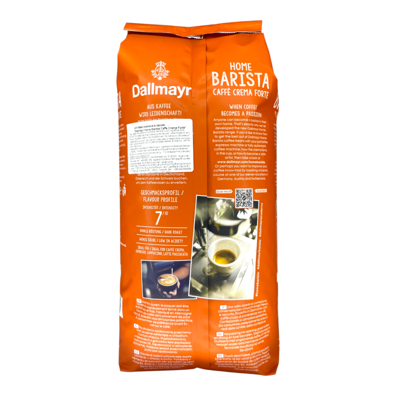 Кава в зернах Dallmayr Home Barista Caffé Crema Forte 1000 г