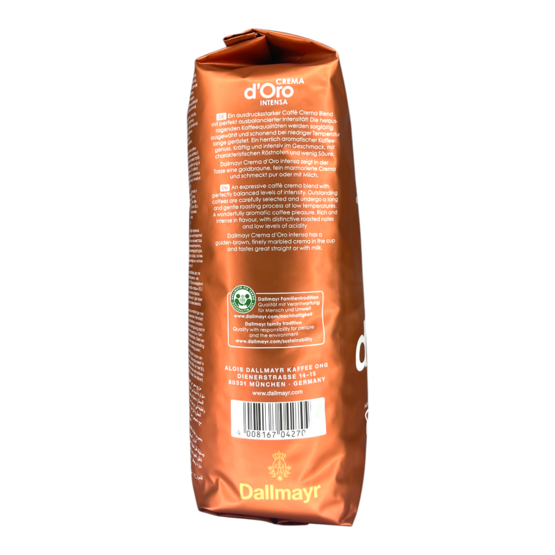 Кава в зернах Dallmayr Crema d'Oro Intensa 1000 г