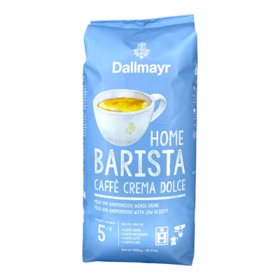 Кава в зернах Dallmayr Home Barista Caffé Crema Dolce 1000 г