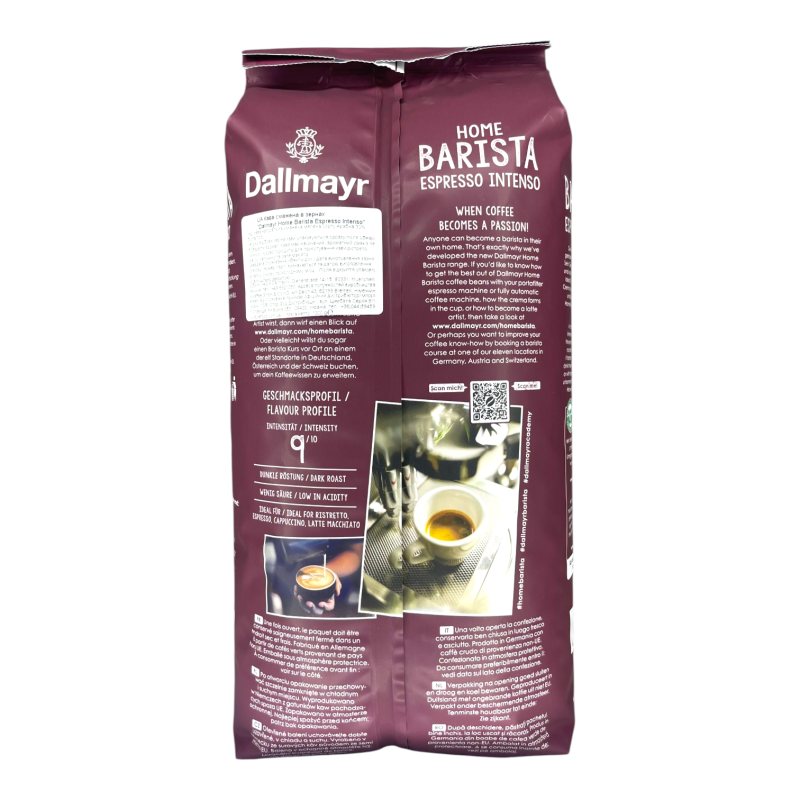 Кава в зернах Dallmayr Home Barista Espresso Intenso 1000 г