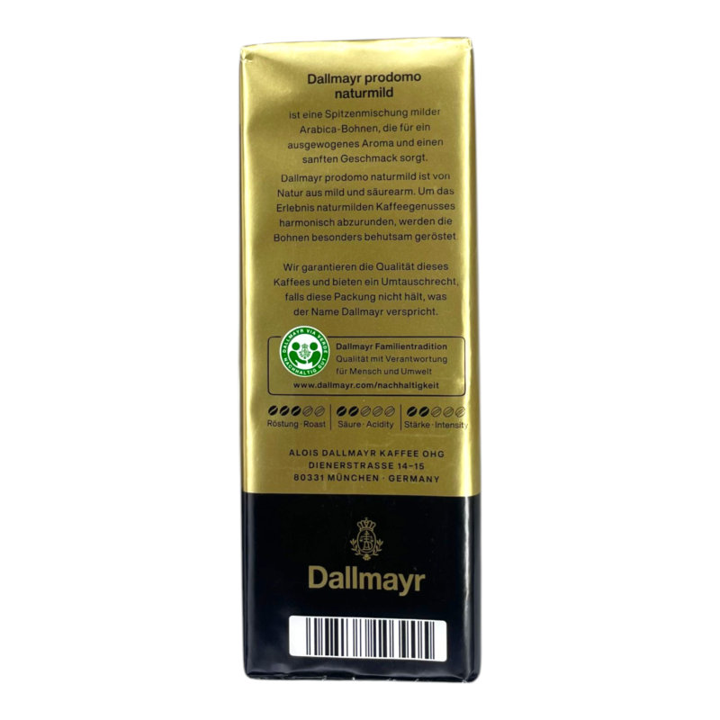 Кава мелена Dallmayr Prodomo Naturmild 500 г