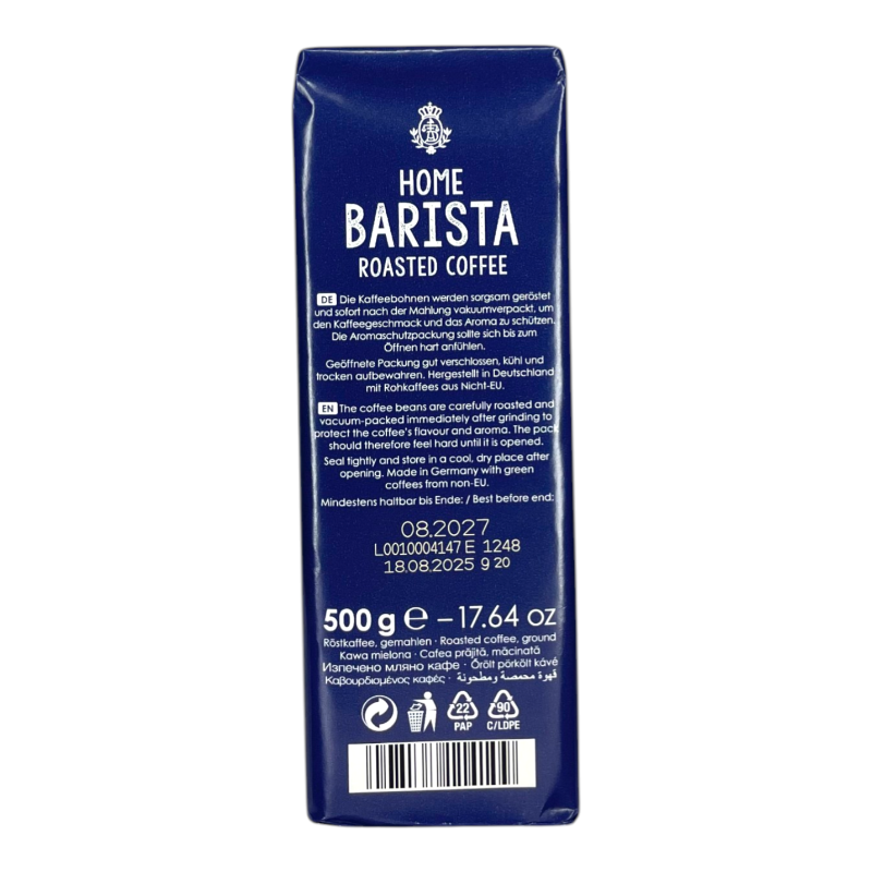Кава мелена Dallmayr Home Barista 500 г
