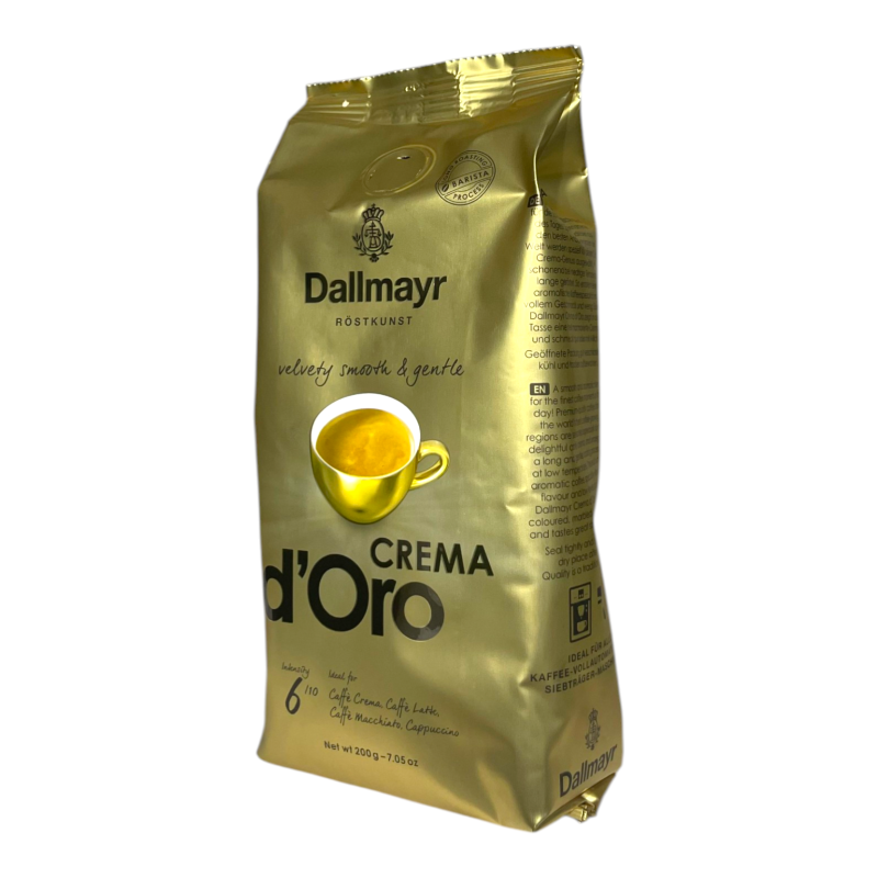 Кава в зернах Dallmayr Crema d'Oro 200 г