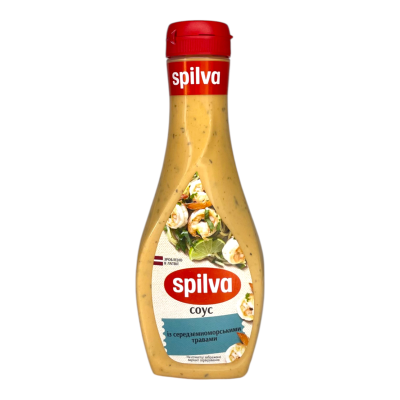 Соус Spilva із середземноморськими травами 375 г