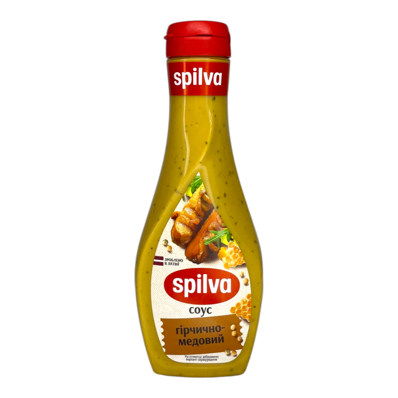 Соус Spilva гірчично-медовий 375 г