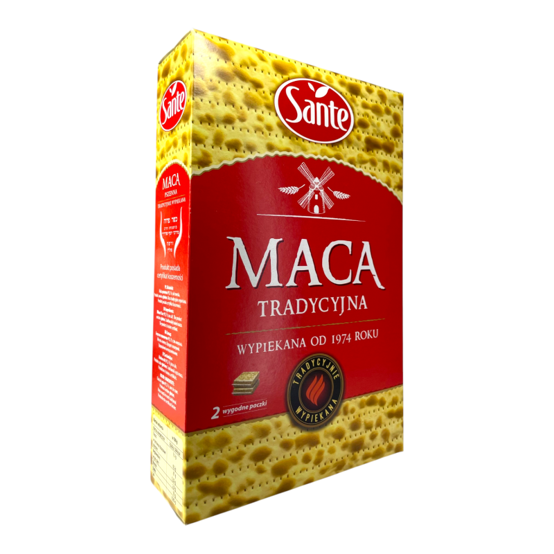 Маца Sante традиційна пшенична 180 г