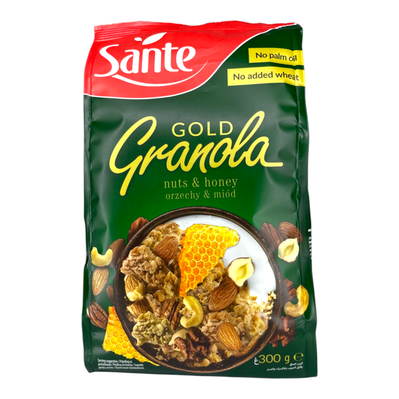 Гранола Sante Голд з горіхами та медом 300 г
