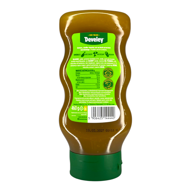 Соус Develey кисло-солодкий 460 г