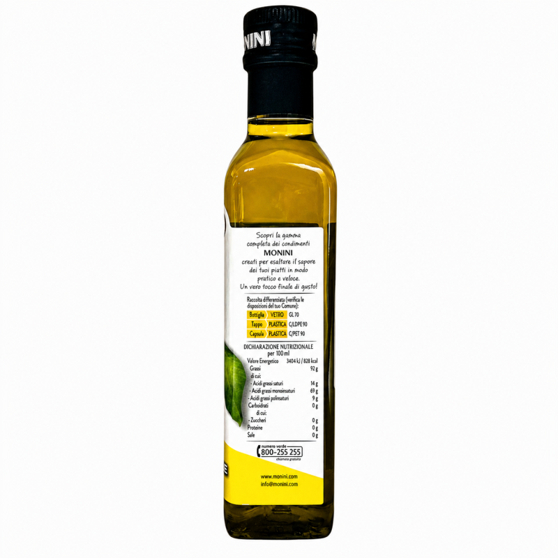 Олія оливкова Monini Extra Virgin з лимоном 250 мл