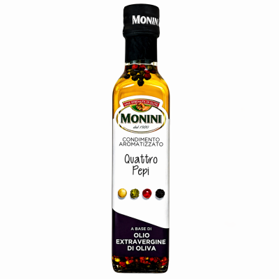 Олія оливкова Monini Extra Virgin чотири перці 250 мл Олія оливкова Monini Extra Virgin чотири перці 250 мл