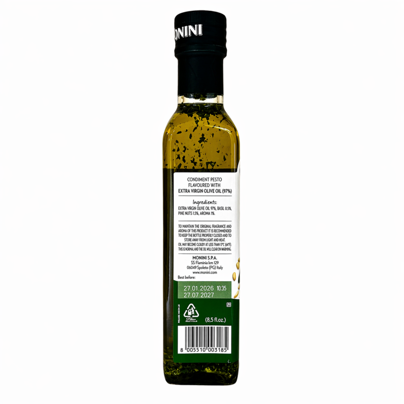 Олія оливкова Monini Extra Virgin з песто 250 мл