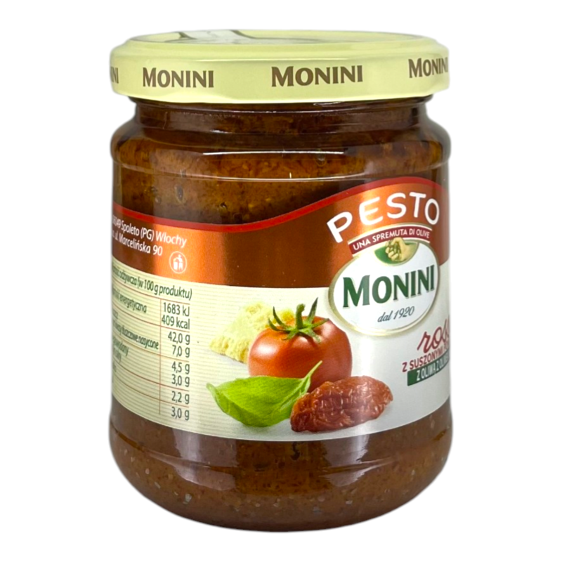 Соус песто Monini Rosso з томатами 190 г
