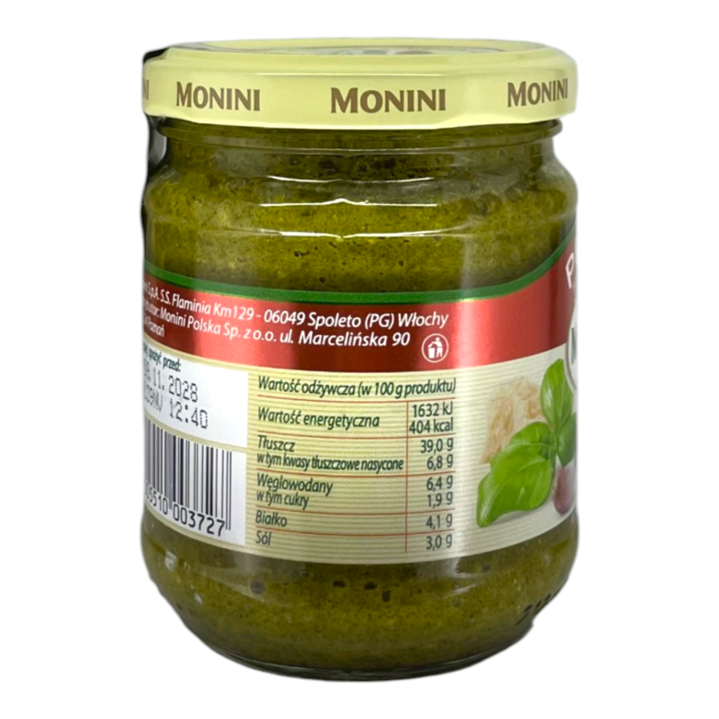Соус песто Monini Alla Genovese з базиліком 190 г
