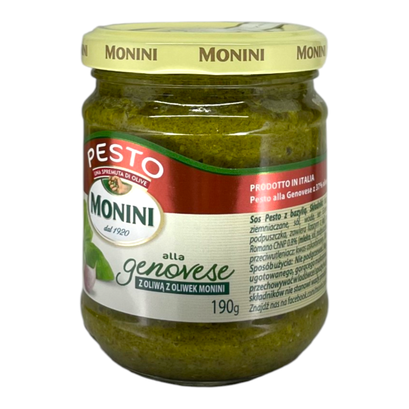 Соус песто Monini Alla Genovese з базиліком 190 г