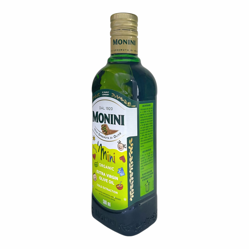 Олія оливкова Monini Extra Virgin Il Mini BIO 500 мл