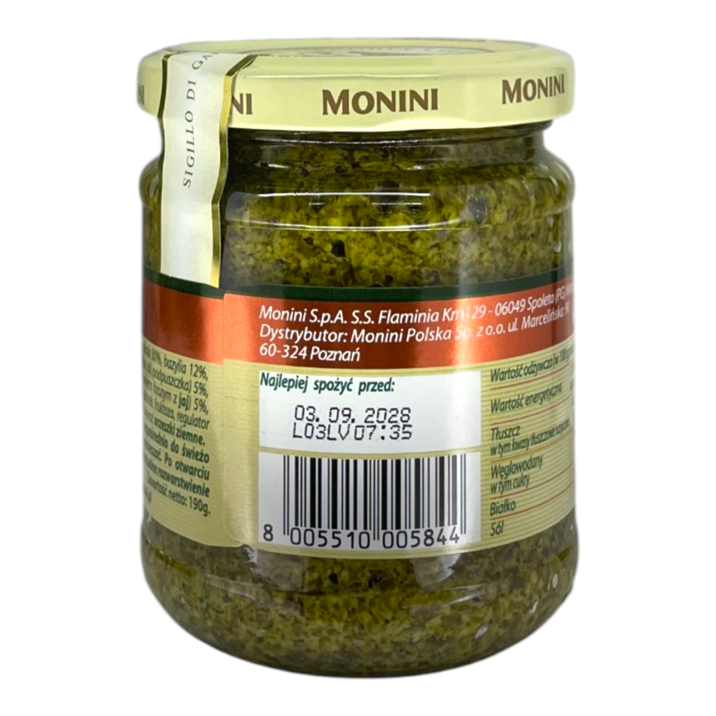 Соус песто Monini з руколою 190 г
