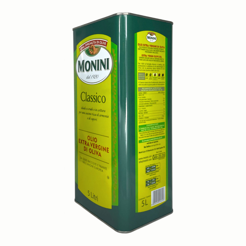 Олія оливкова Monini Extra Virgin Classico 5 л