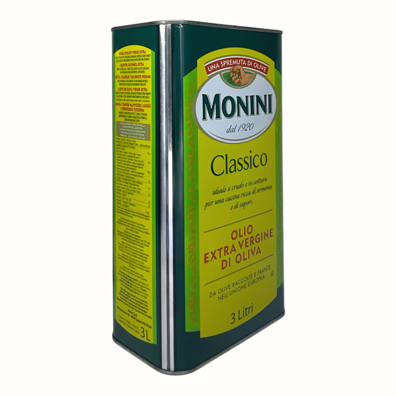 Олія оливкова Monini Extra Virgin Classico 3 л