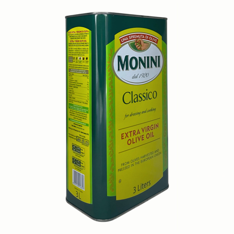Олія оливкова Monini Extra Virgin Classico 3 л
