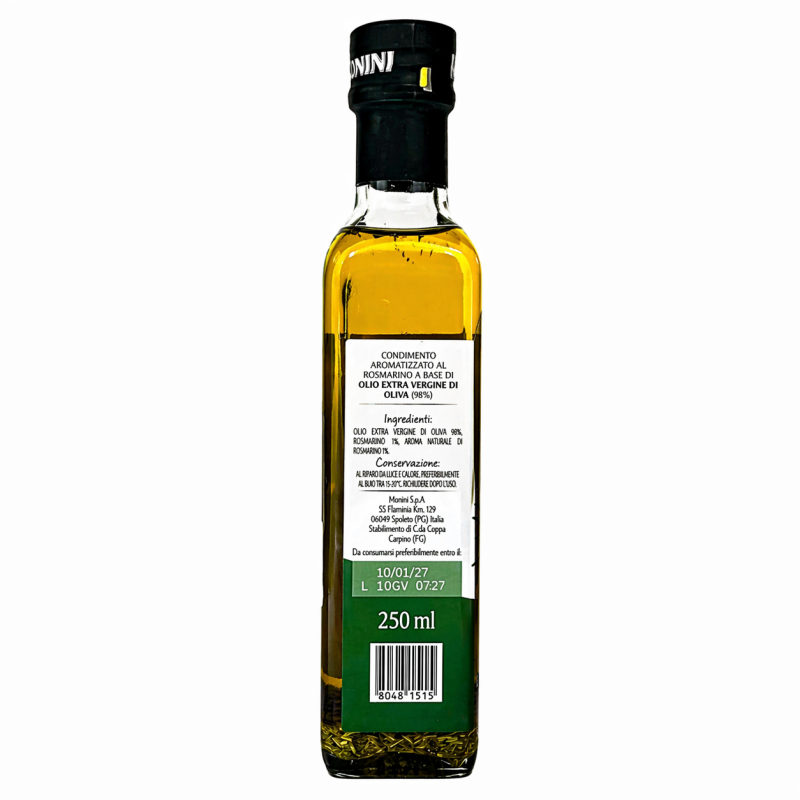 Олія оливкова Monini Extra Virgin з розмарином 250 мл