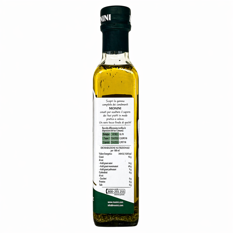 Олія оливкова Monini Extra Virgin з розмарином 250 мл