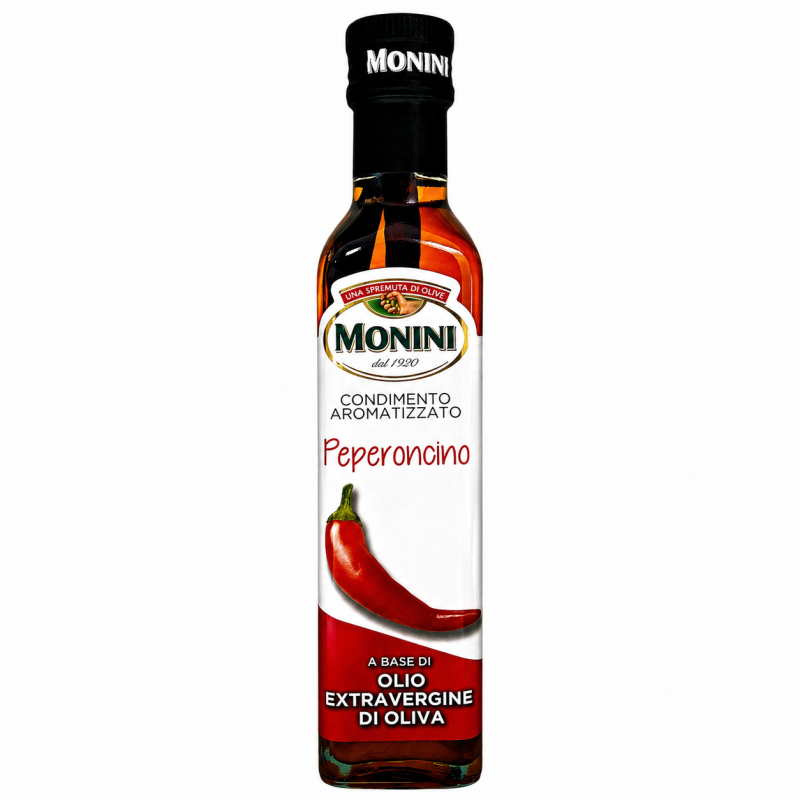 Олія оливкова Monini Extra Virgin з перцем чилі 250 мл