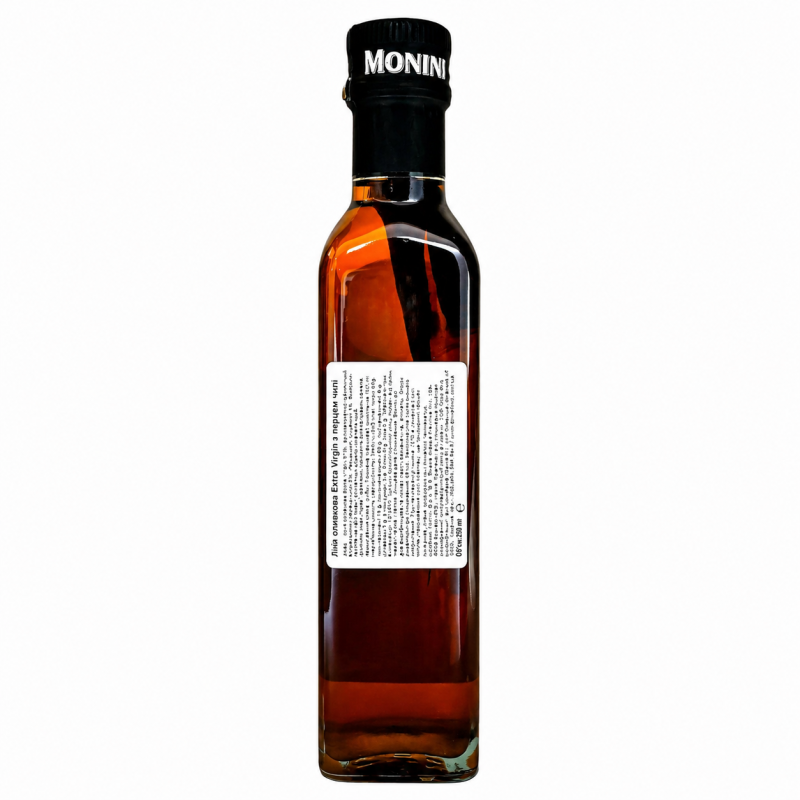 Олія оливкова Monini Extra Virgin з перцем чилі 250 мл