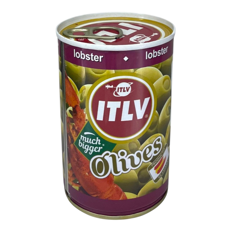 Оливки ITLV зелені фаршировані лобстером 314 мл